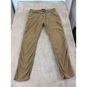 DU/ER N2X Relaxed Taper Pants Men's Size 40x34 Khaki Stretch Good